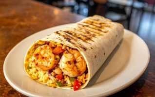 Shrimp Governor Burrito