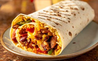 Chicken Fajita Burrito