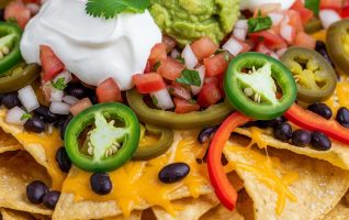 Nachos with Guacamole