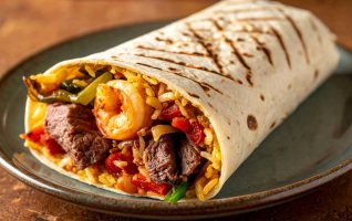 Surf and Turf Burrito