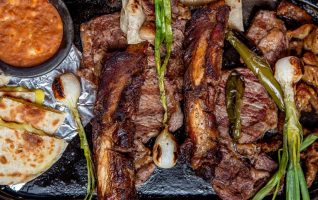 2 PEOPLE GRILLED BARBECUE