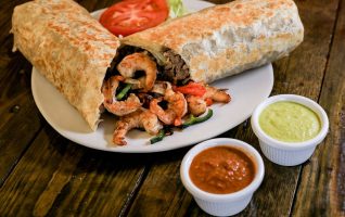 Shrimp Burrito
