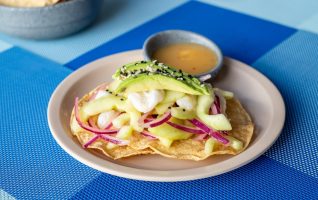 Shrimp Aguachile Tostada (150g)