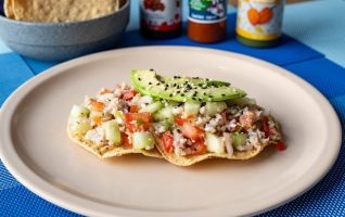 Fish Ceviche Tostada (150g)