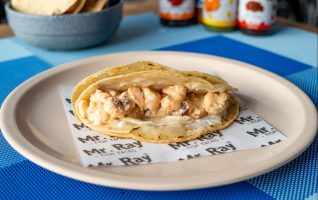 Shrimp with Octopus Gobernador