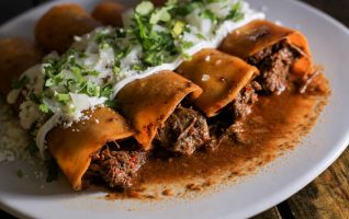 BIRRIA ENCHILADAS