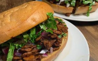 Grilled Beef Torta