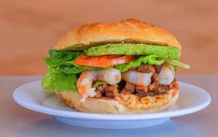 Beef & Shrimp Torta