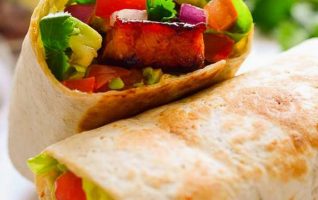 Mexican-Style Egg Burrito