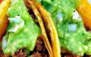 7 Birria Tacos with Guacamole