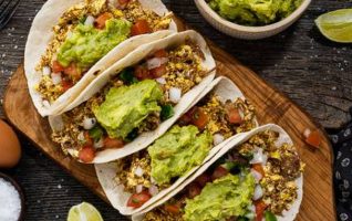 10 Beef Machaca and Egg Tacos