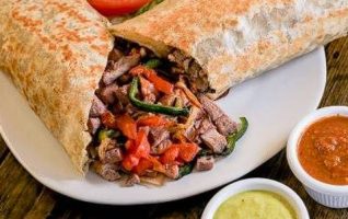 Skirt Steak Burrito
