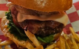 Hamburger with Fries