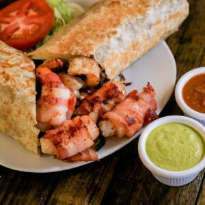 Mummy Shrimp Burrito