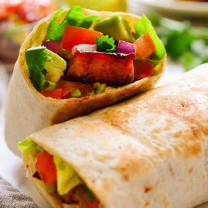 Mexican-Style Egg Burrito