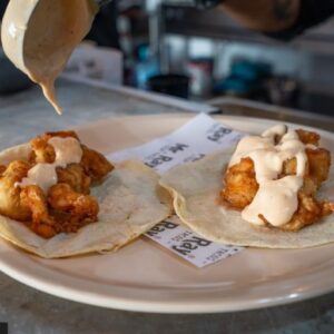 Battered Shrimp Taco