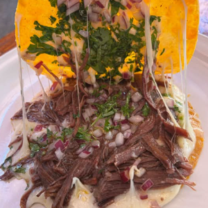Corn Tortilla Birria Sincronizada