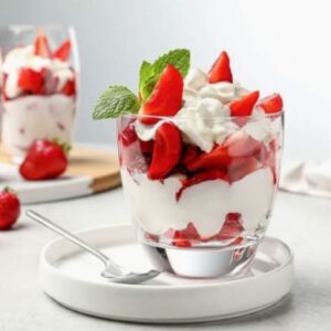 Strawberries with Cream