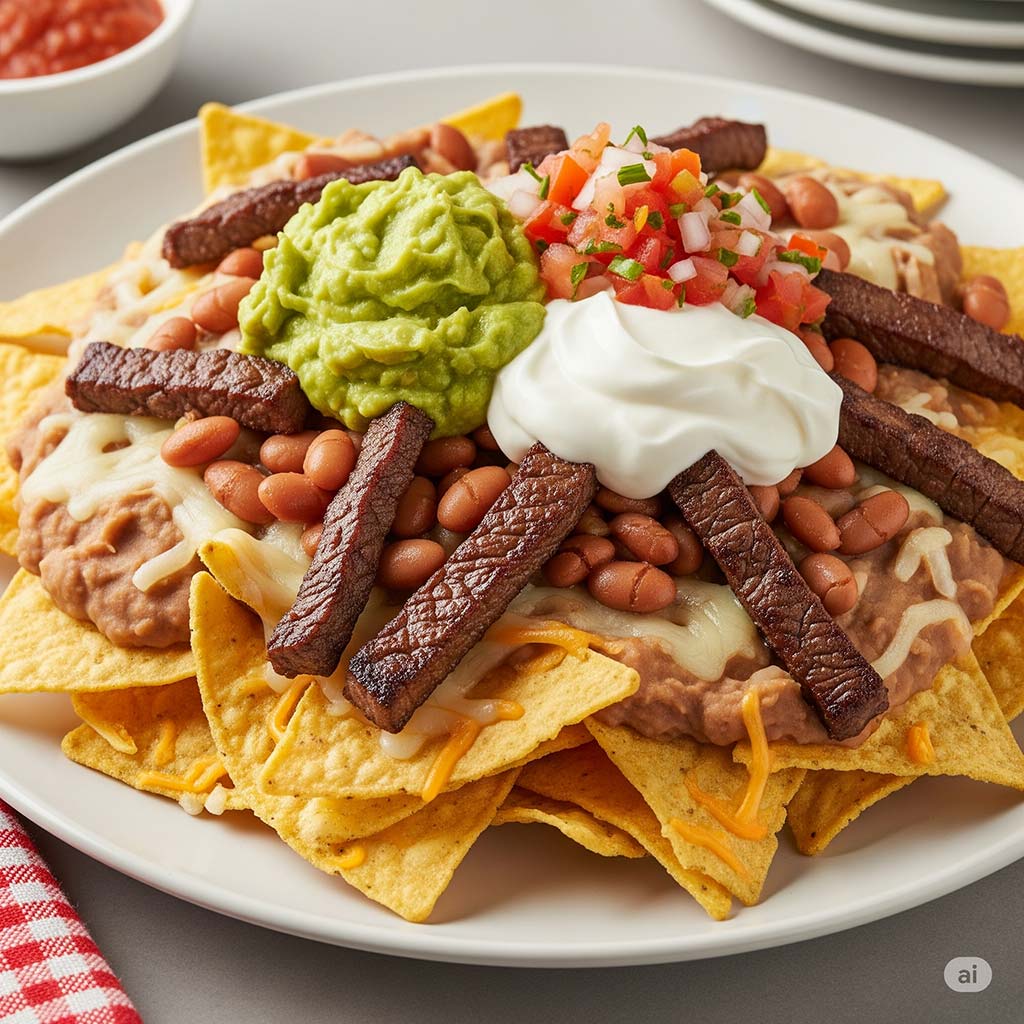 The Nachos-  Arrachera