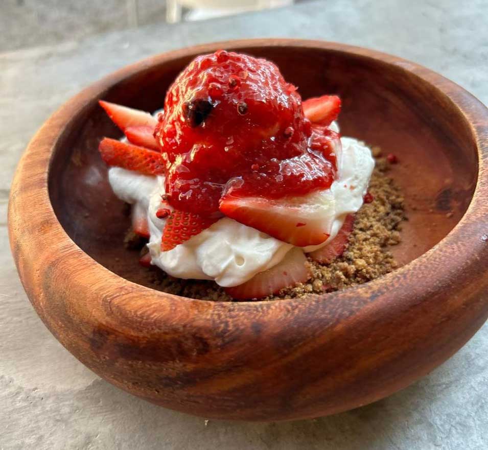 Strawberries and Cream