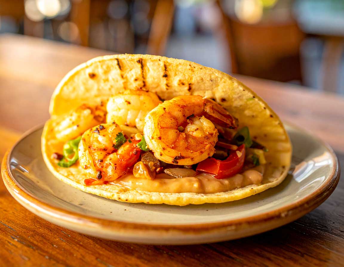 Shrimp Governor Taco