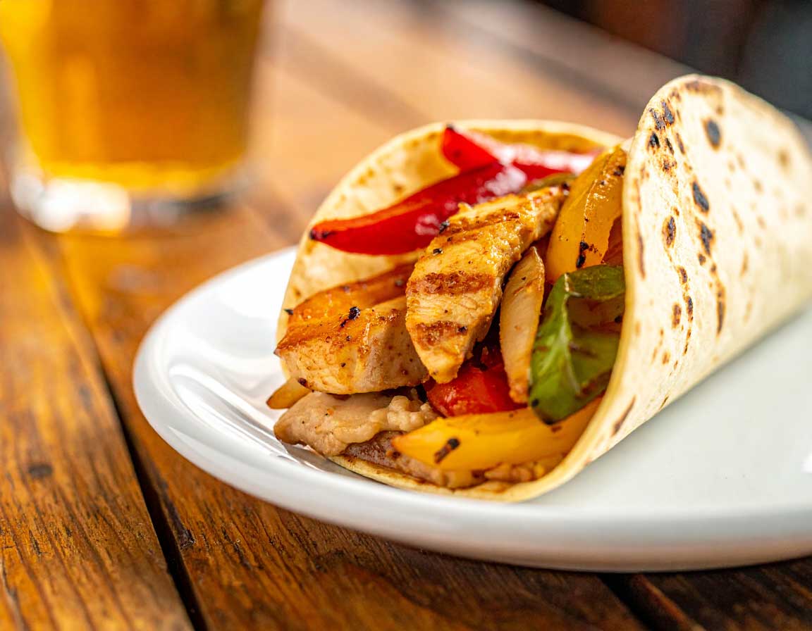 Chicken Fajita Taco