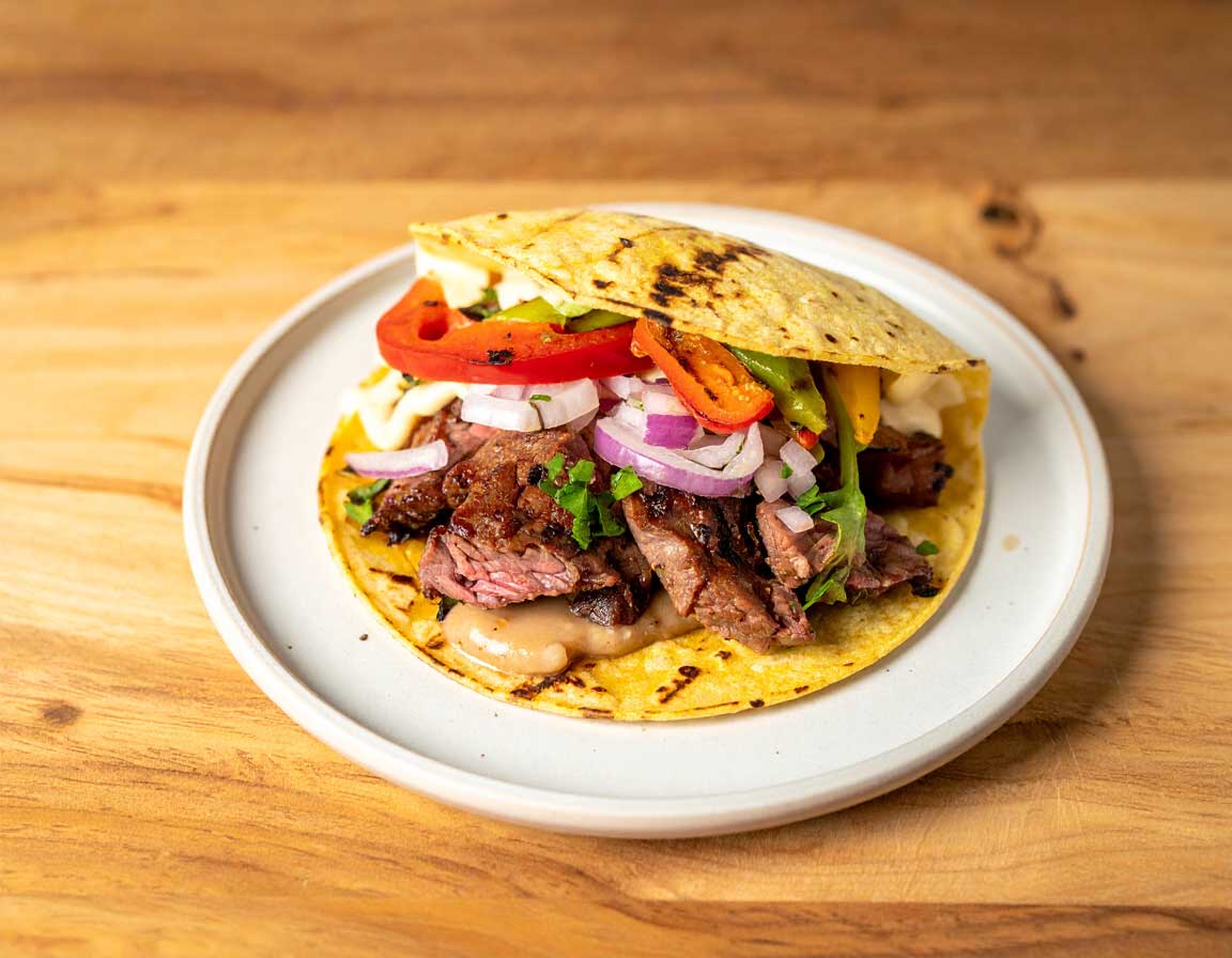Flank Steak Taco