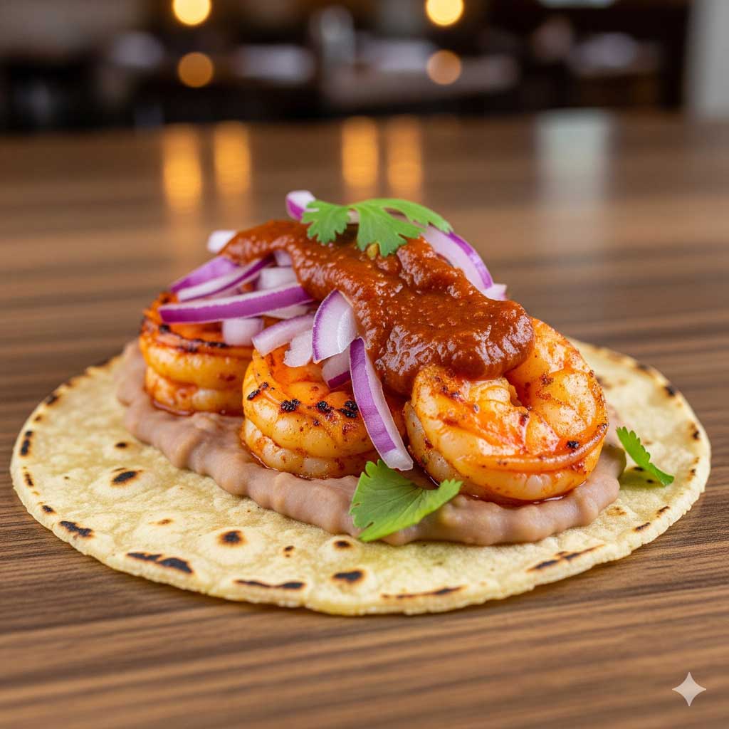 Shrimp Don Diablo Taco