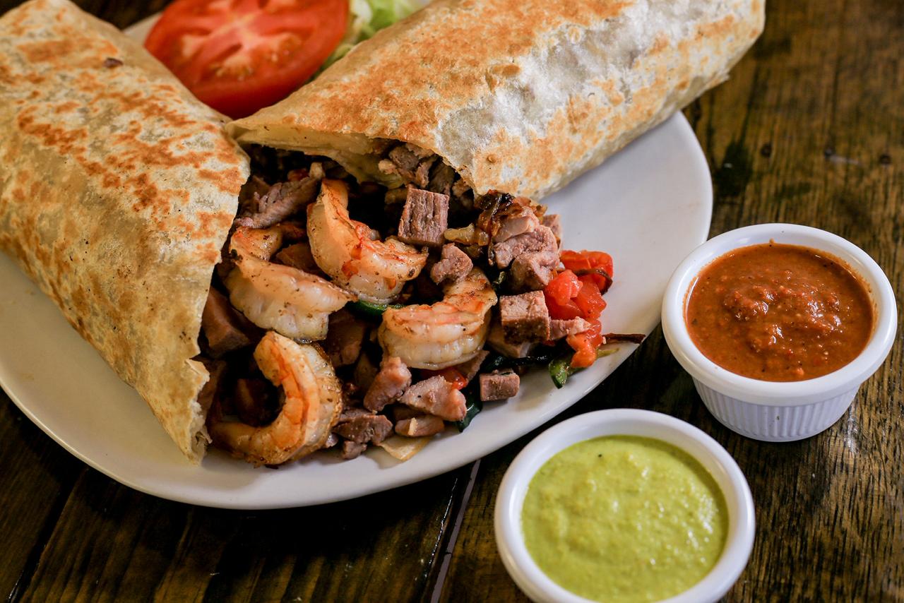 Surf and Turf Burrito