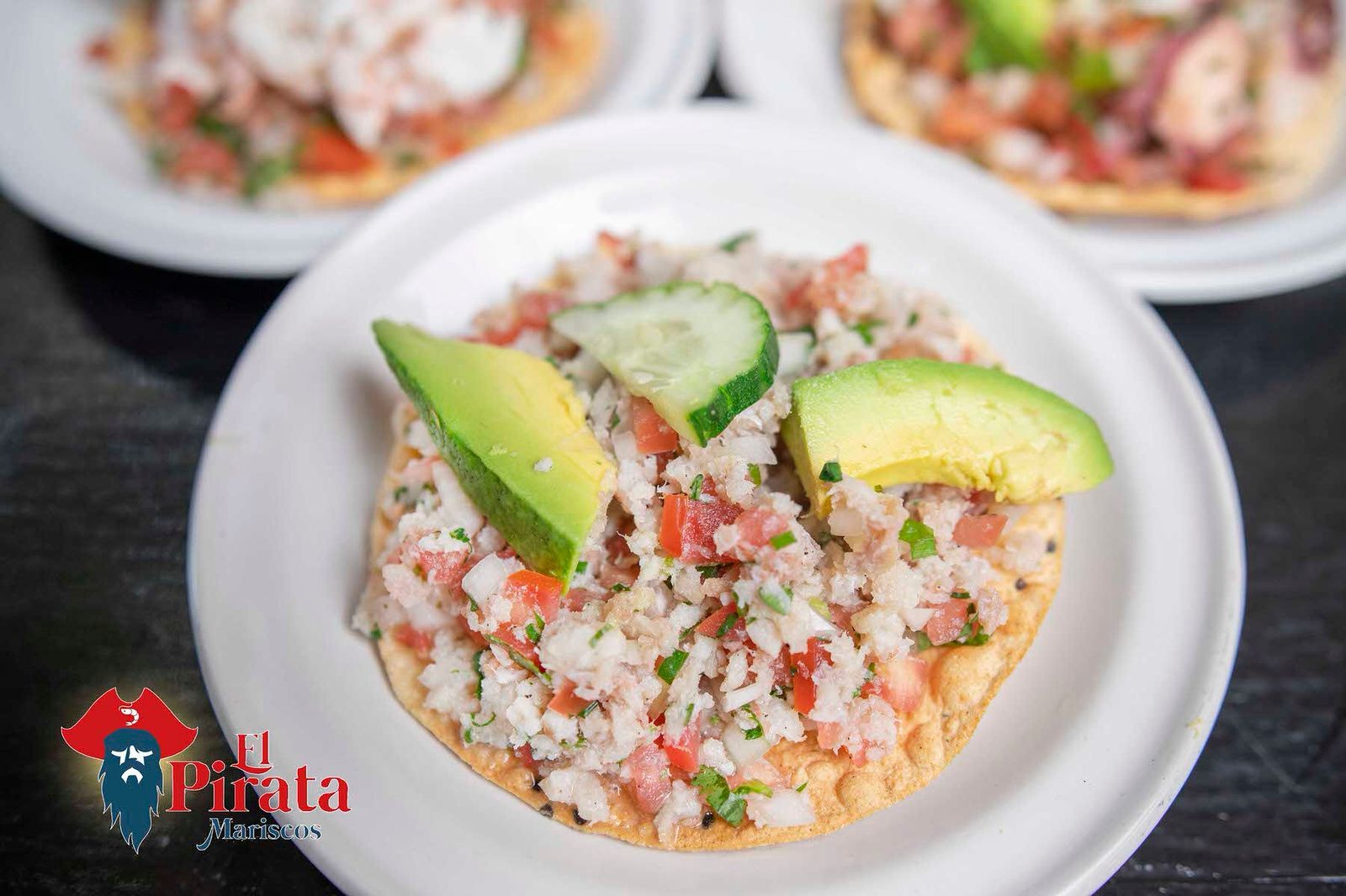 Fish Ceviche Tostata Order