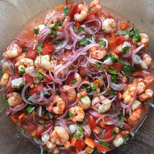 Shrimp Ceviche Order